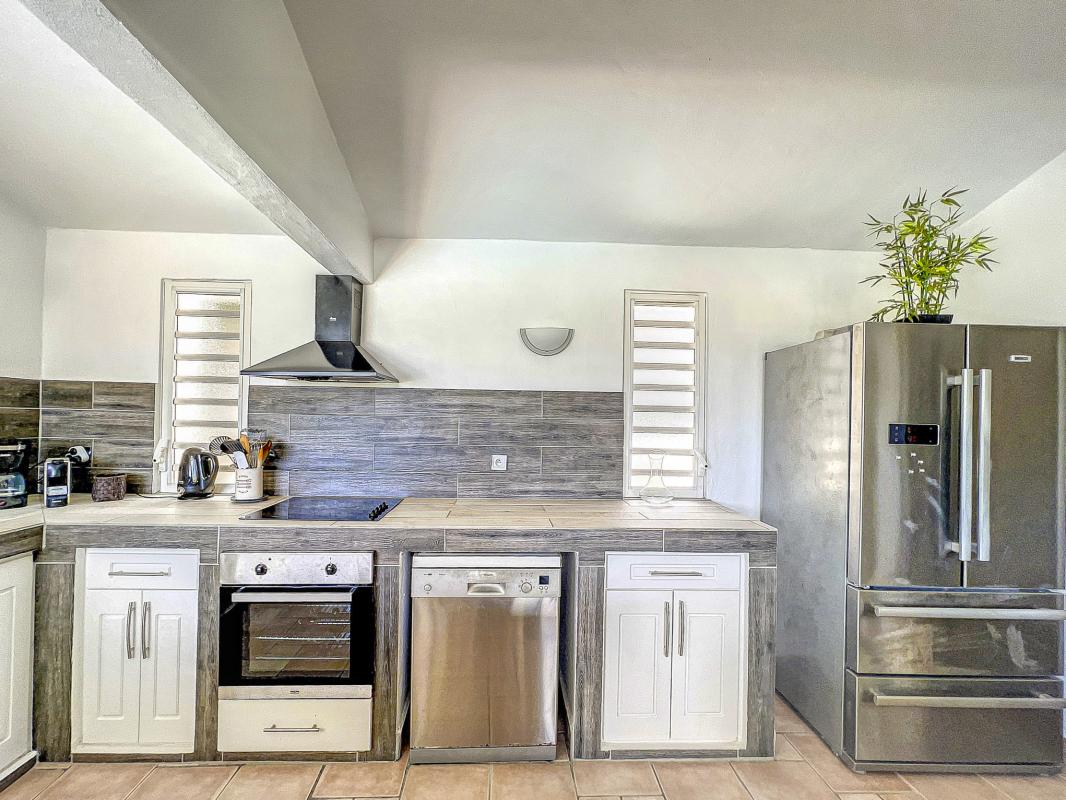 Location villa à la Baie Orientale Saint Martin_ Cuisine - 15